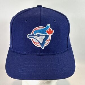 Vintage Toronto Blue Jays Hat Cap Snap Back Logo 7 Embroidered MLB Baseball 90's